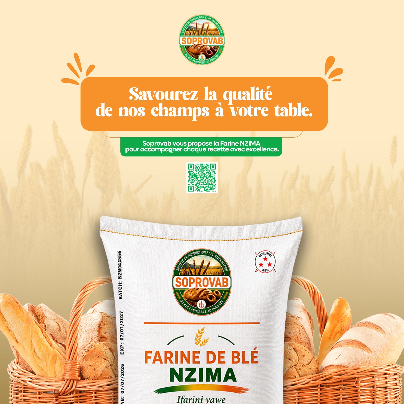 Ifarini Yawe NZIMA, Par SOPROVAB